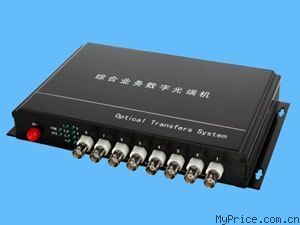 凯邦KB108-8V1D光端机 高效传输的工业级解决方案